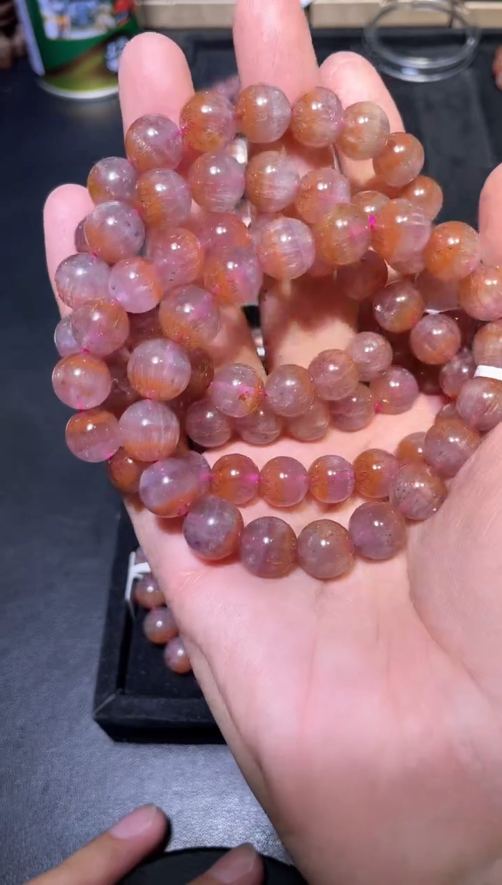 【闪购商品】水晶手链未镶嵌极光单圈A10（多样性发其一）