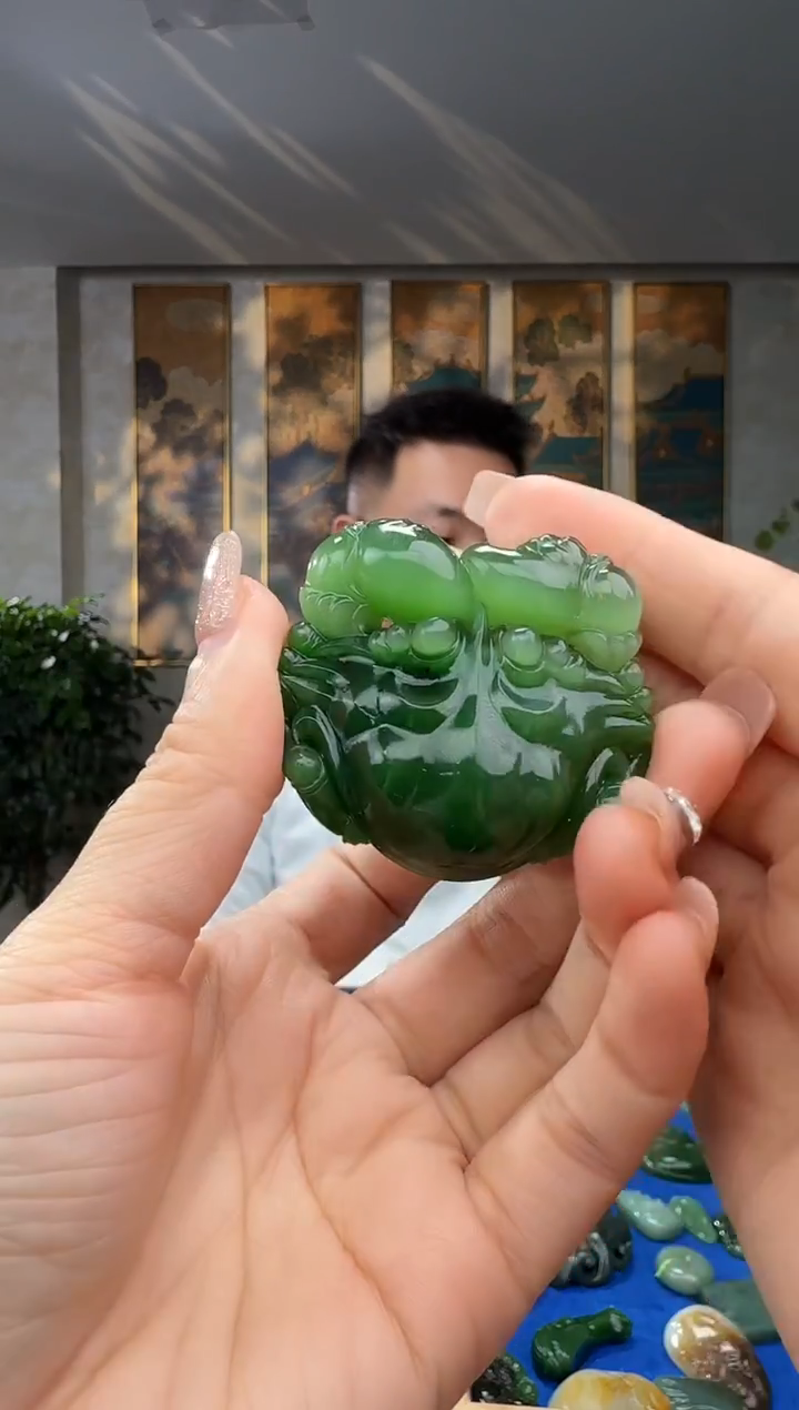 颈饰未镶嵌和田玉拍一发一