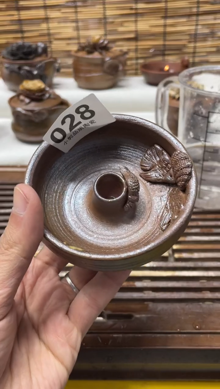 【闪购商品】杯028精美粗陶手工柴烧