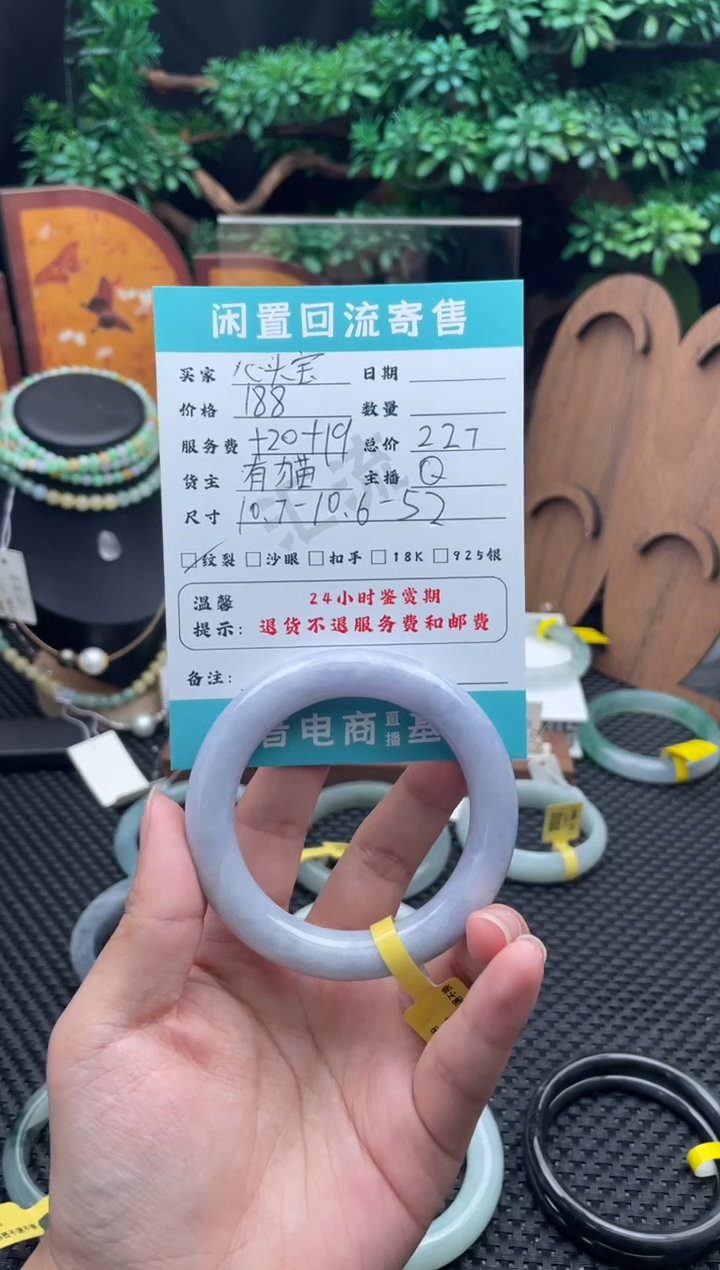 未镶嵌手镯翡翠财****宝手镯