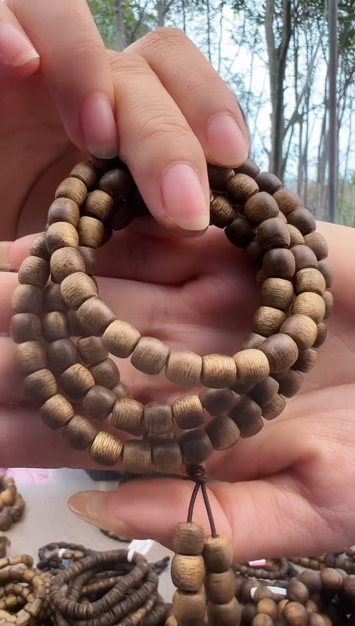 【闪购商品】沉香手串奇楠多圈鼓珠多样性发一条