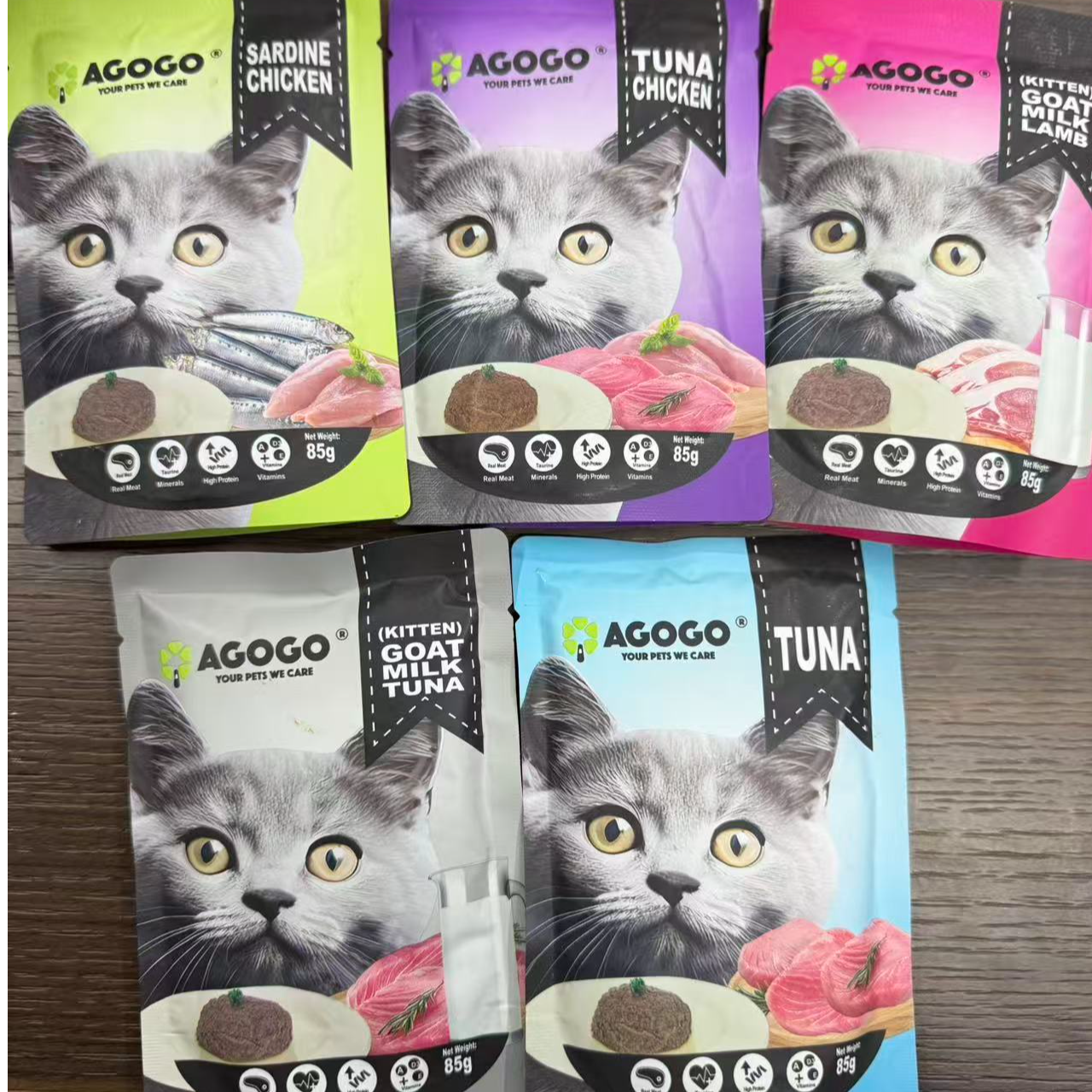  出口猫猫主食餐包