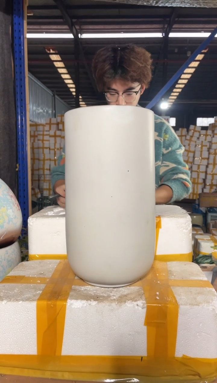 紫砂花盆宜兴紫砂粗陶花盆20-38