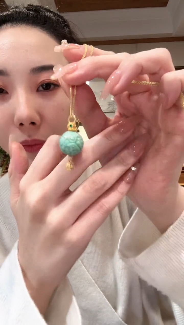 【闪购商品】翡翠颈饰未镶嵌国风