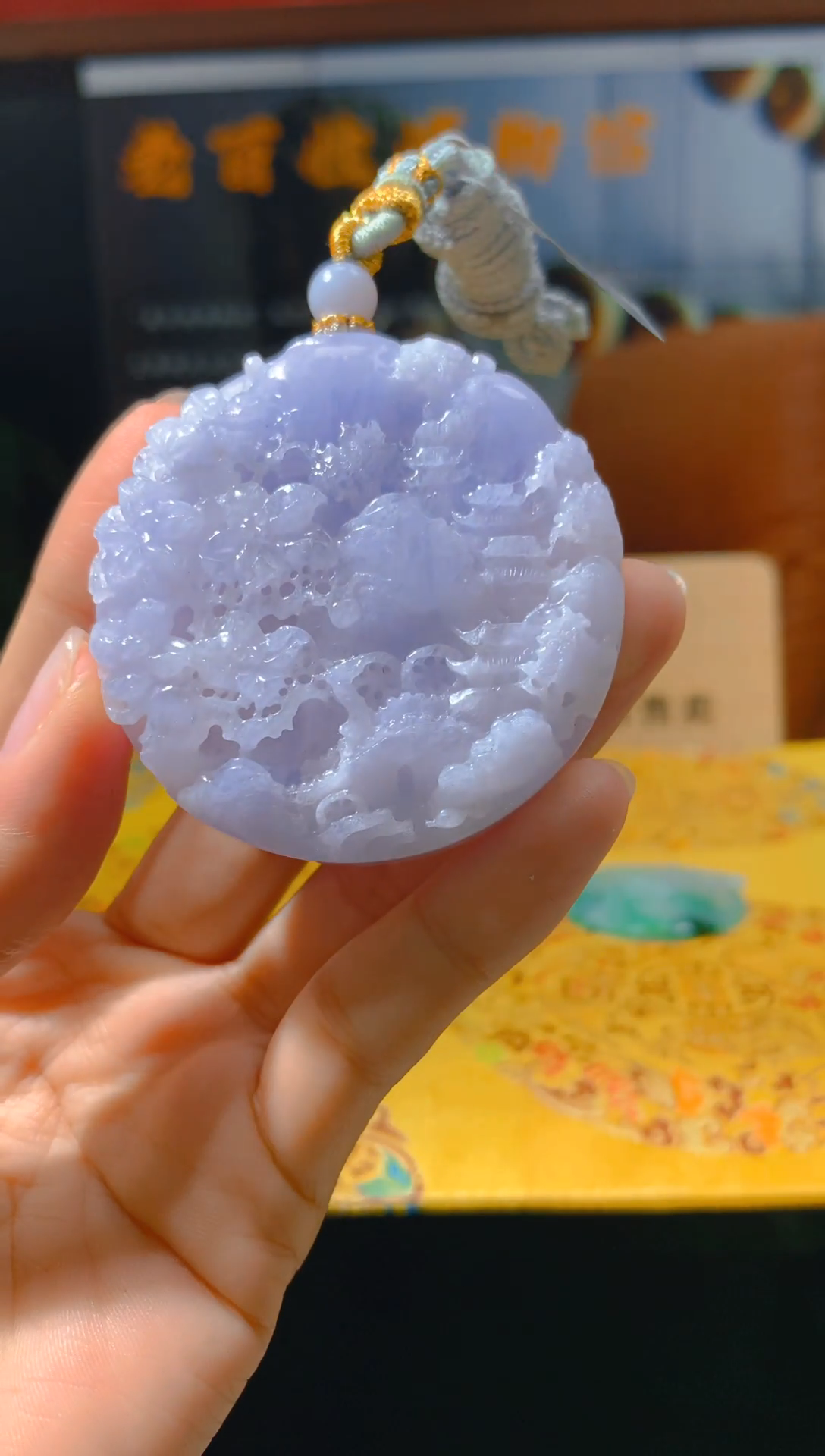 【闪购商品】定制翡翠未镶嵌L-@@QJYD027105
