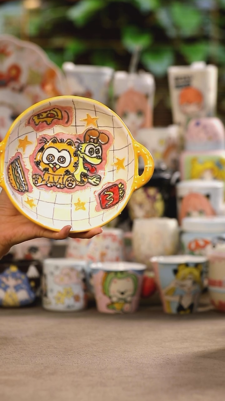 其他景德镇釉下彩手绘设计师款陶瓷