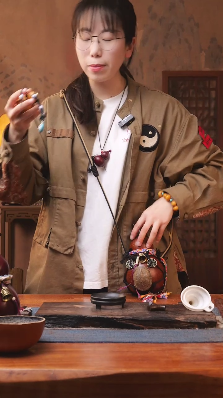 【闪购商品】175S号精品大漆葫芦防腐防渗装水茶酒