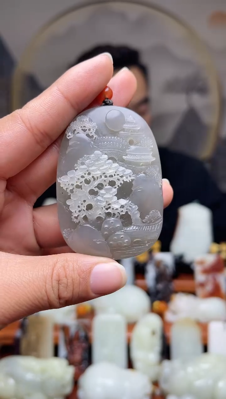 【闪购商品】和田玉吊坠未镶嵌98