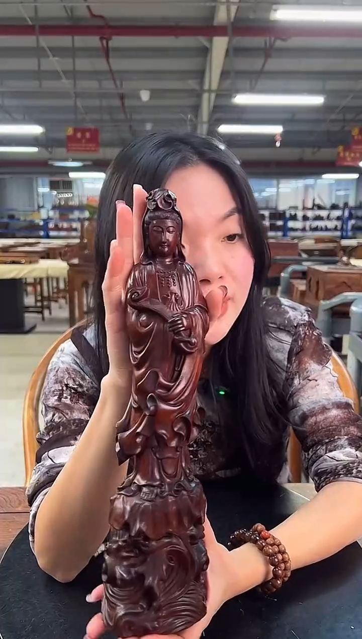 木DY1019M1-110229如意观音   