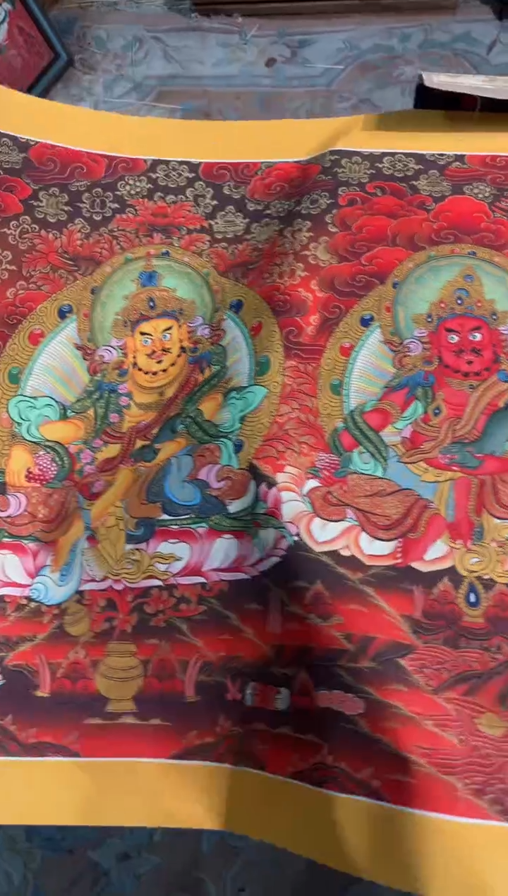 卷轴画东东唐卡tk16