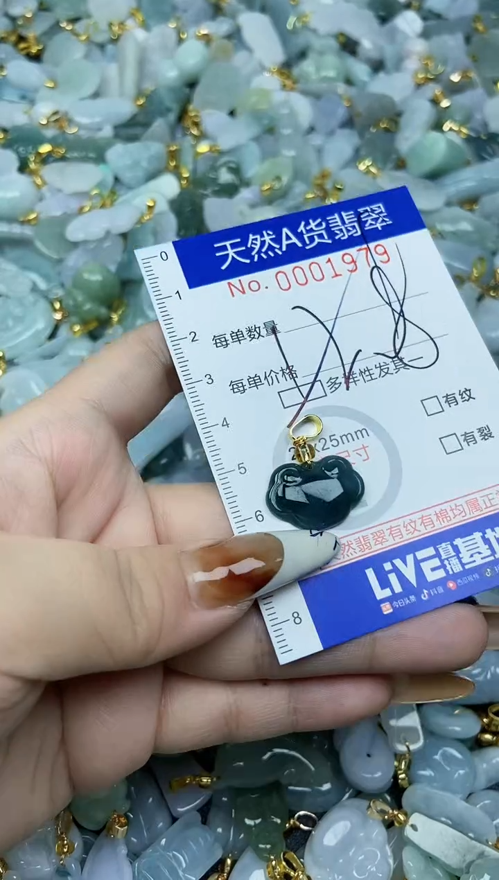 【闪购商品】翡翠颈饰未镶嵌天然A货翡翠