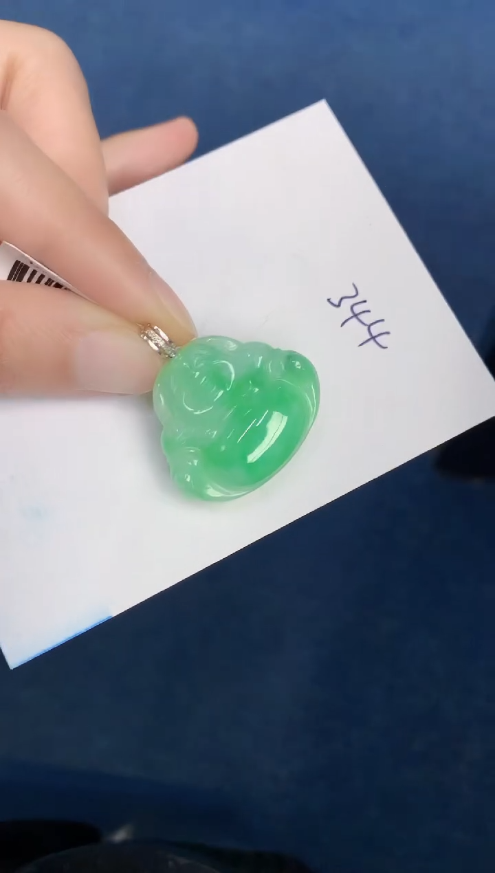 【闪购商品】翡翠颈饰18K金镶嵌000000000