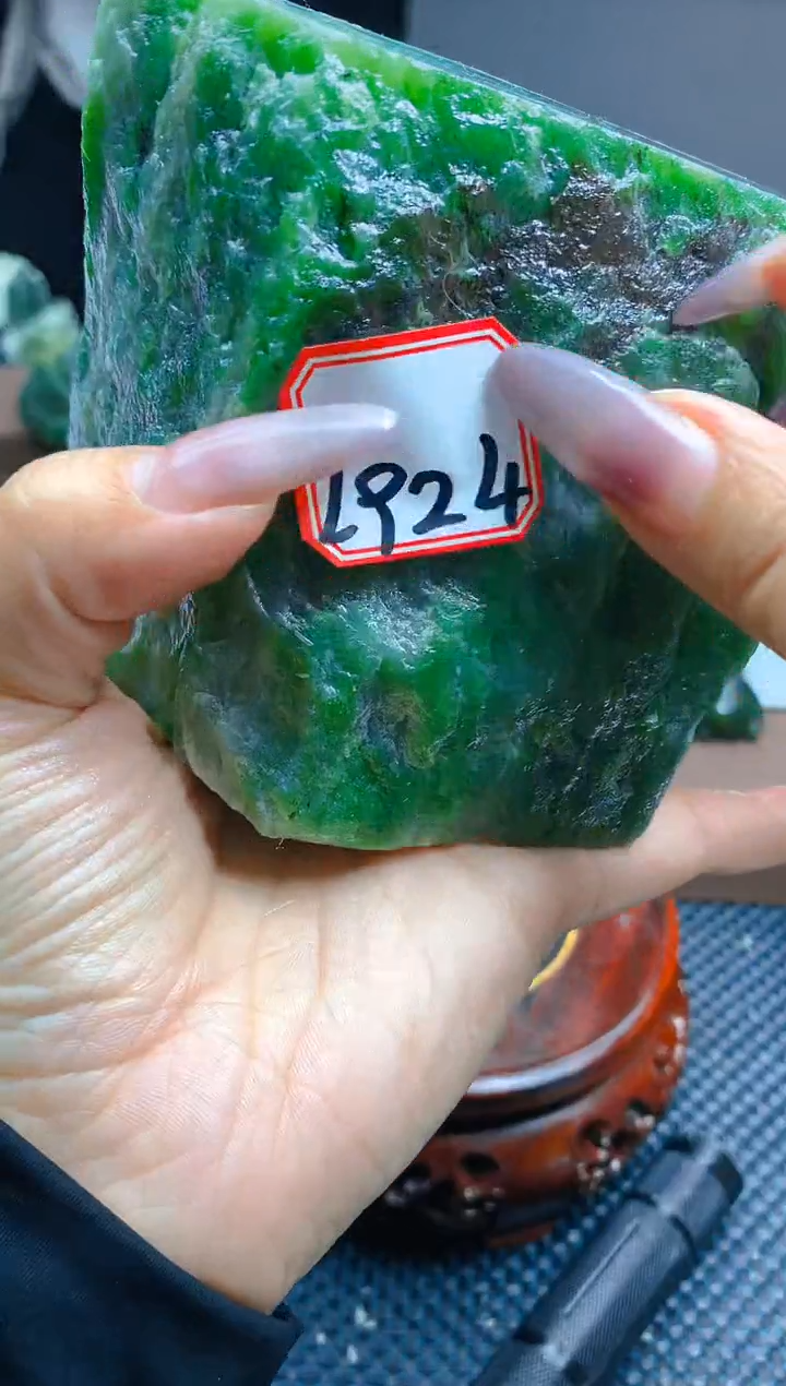 【闪购商品】和田玉（碧玉）珠宝半成品未镶嵌1