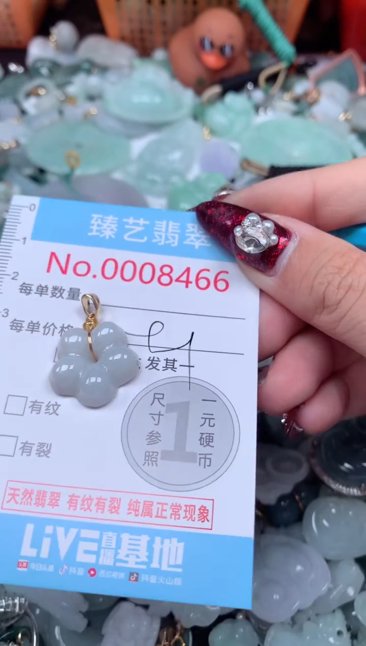 颈饰未镶嵌翡翠8466