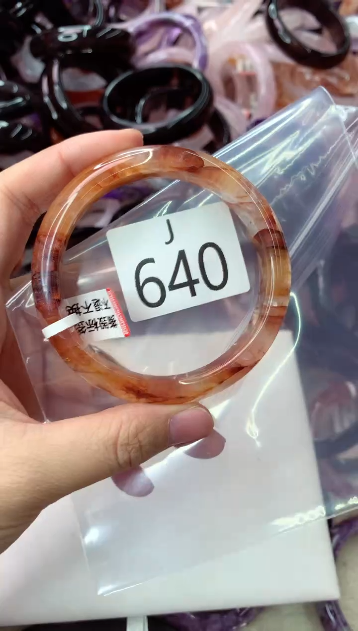 未镶嵌手镯水晶J640-61