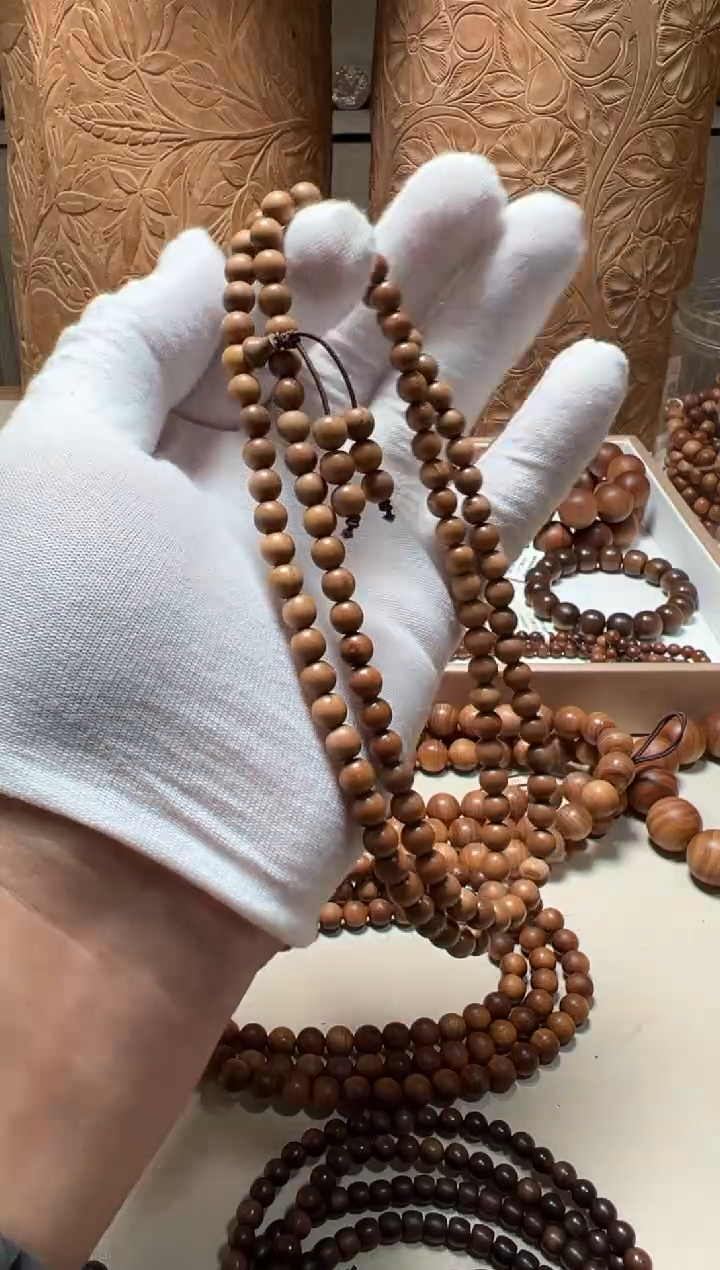 【闪购商品】檀香木手串/手链老山檀香顺纹黑肉瑕疵福利