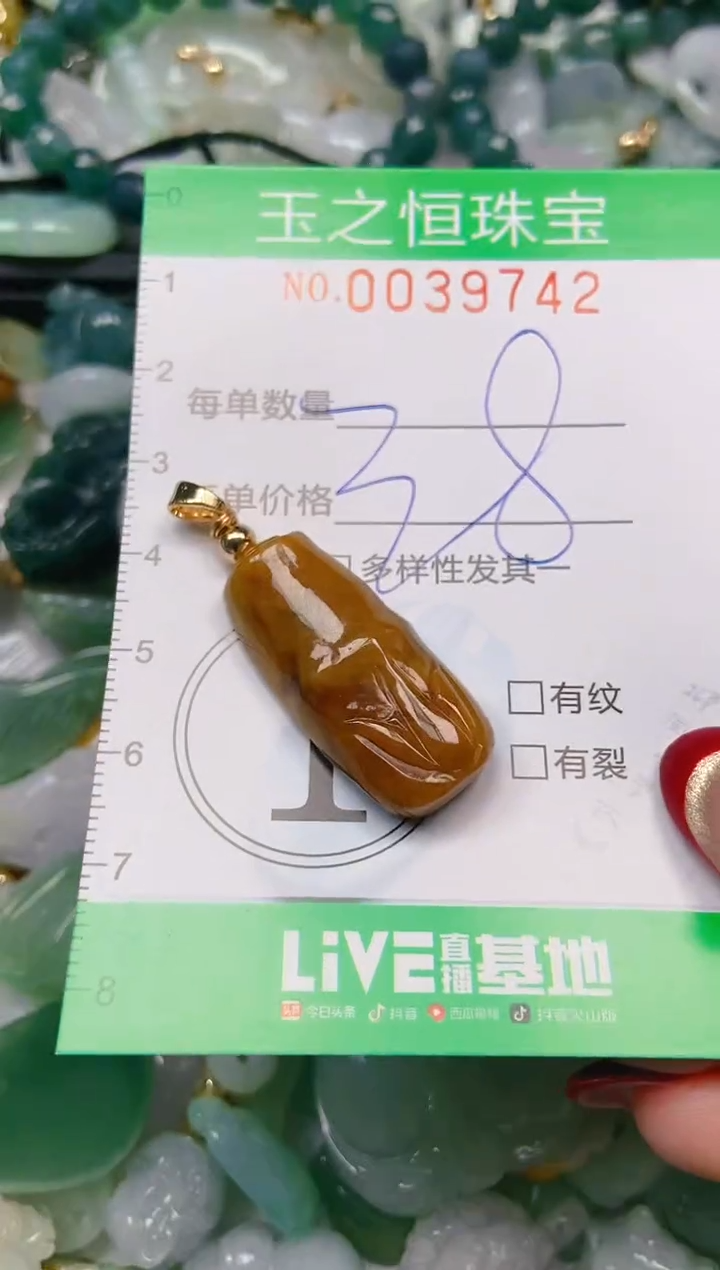 【闪购商品】翡翠颈饰未镶嵌闪购0039742