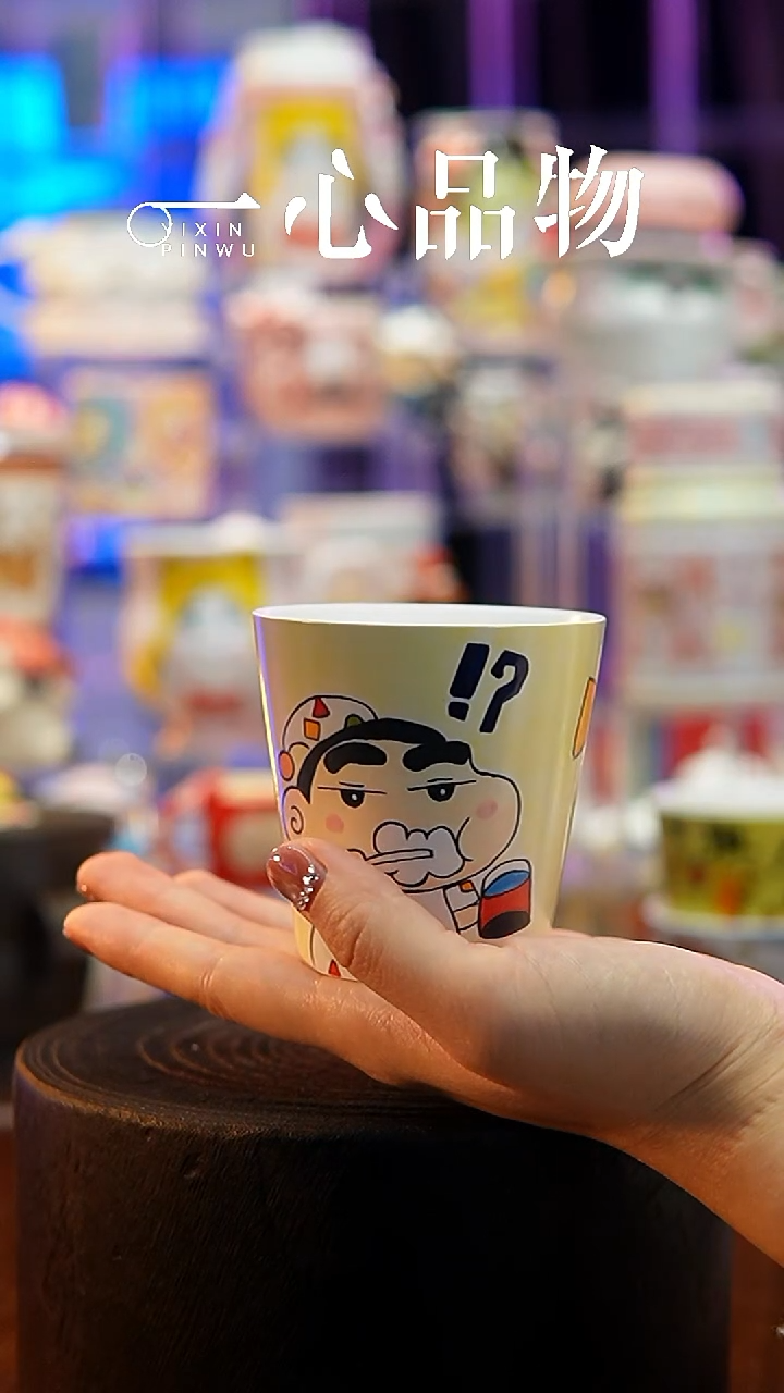 杯子瓷S014景德镇手工手绘杯子摆件