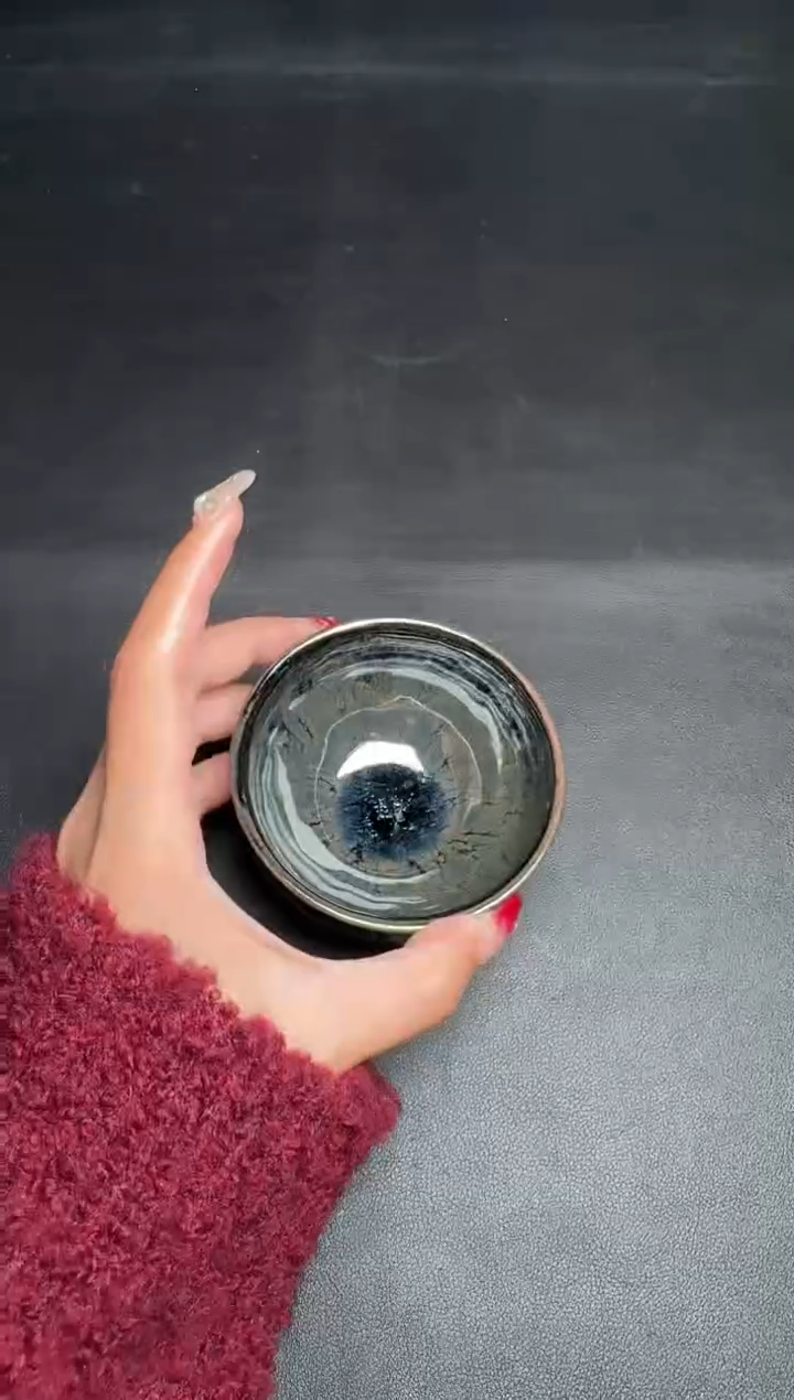 【闪购商品】茶盏肖艳黑牡丹盏99