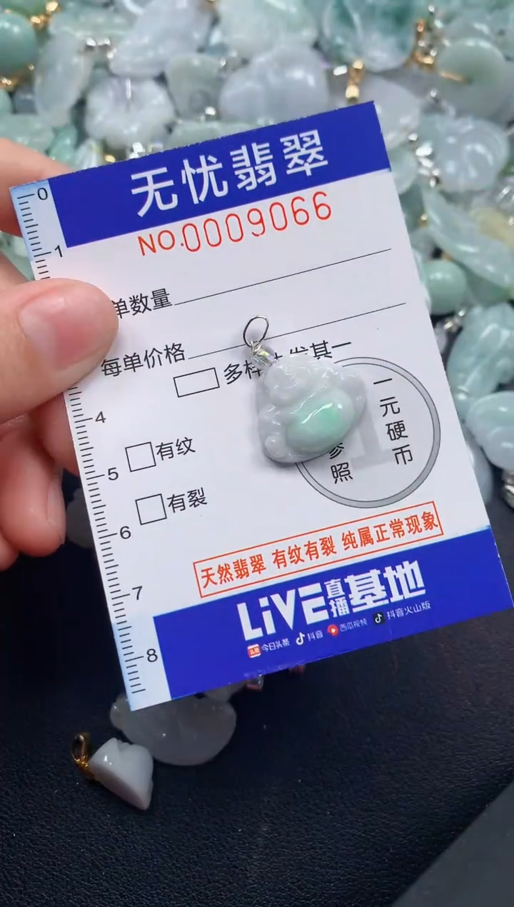 颈饰未镶嵌翡翠9066