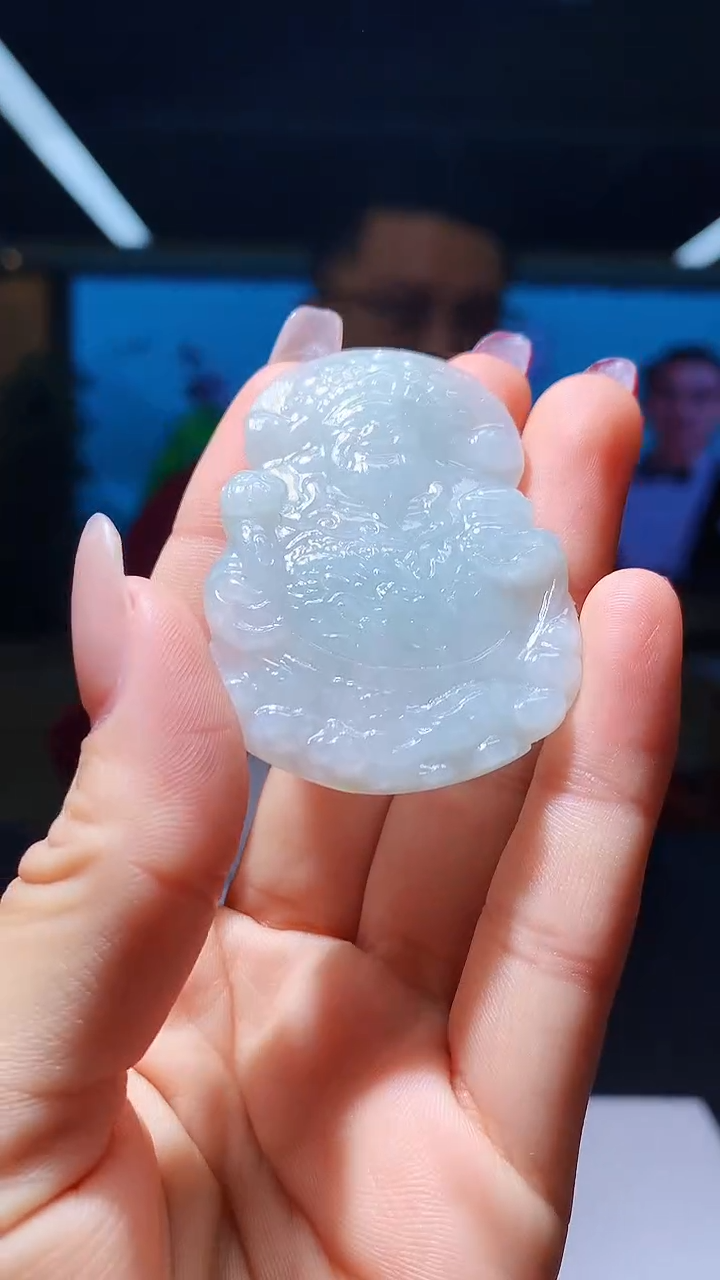 【闪购商品】翡翠颈饰未镶嵌1084hm-jj挂件1