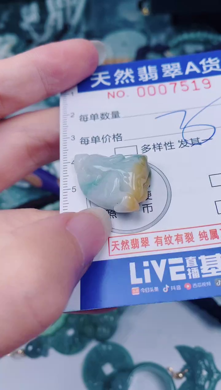 颈饰未镶嵌翡翠00007519