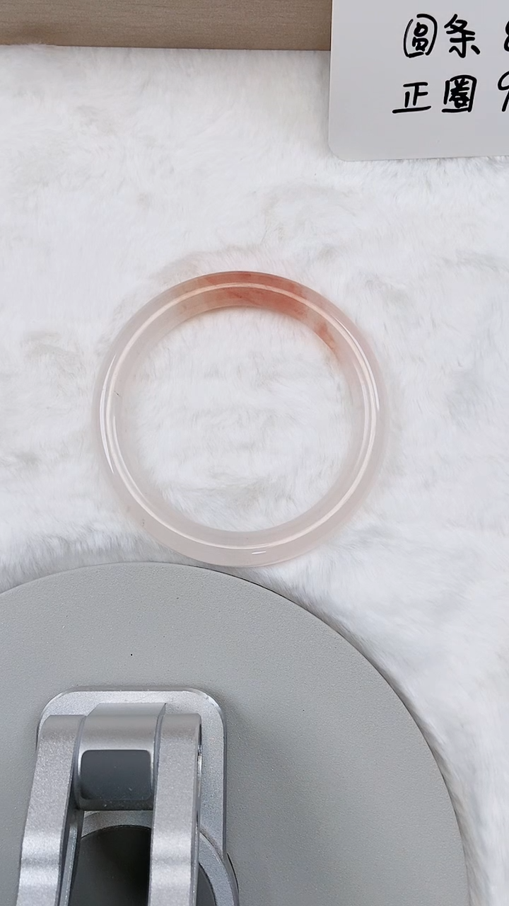 【闪购商品】石英质玉手镯未镶嵌陌上花开