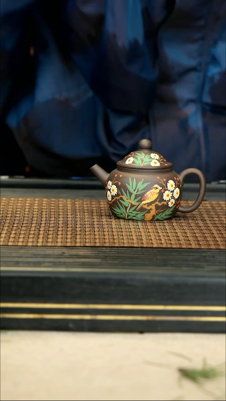 【闪购商品】紫砂茶壶61巨轮 青段