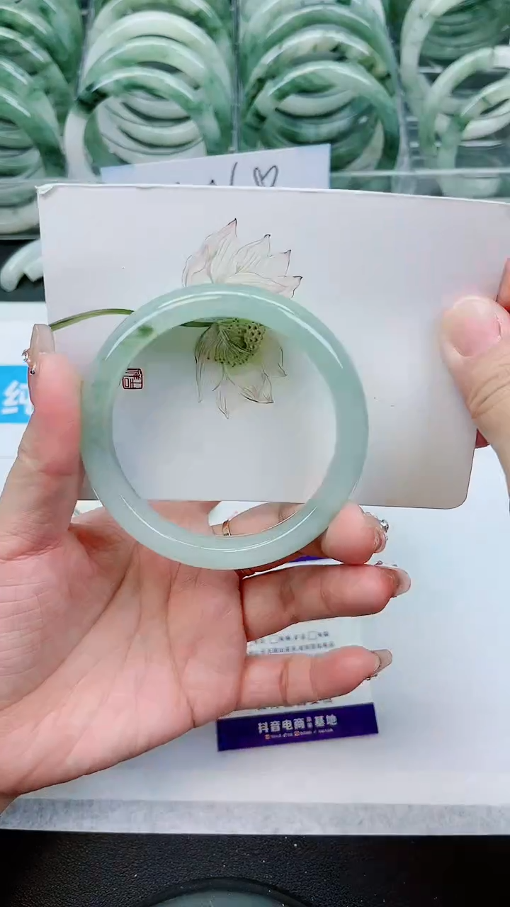 【闪购商品】石英质玉手镯未镶嵌A156号/57-58圈