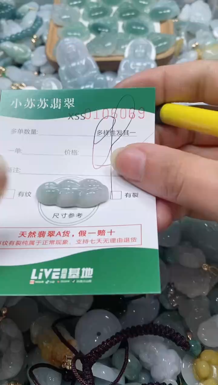 【闪购商品】翡翠颈饰未镶嵌闪购商品0106069