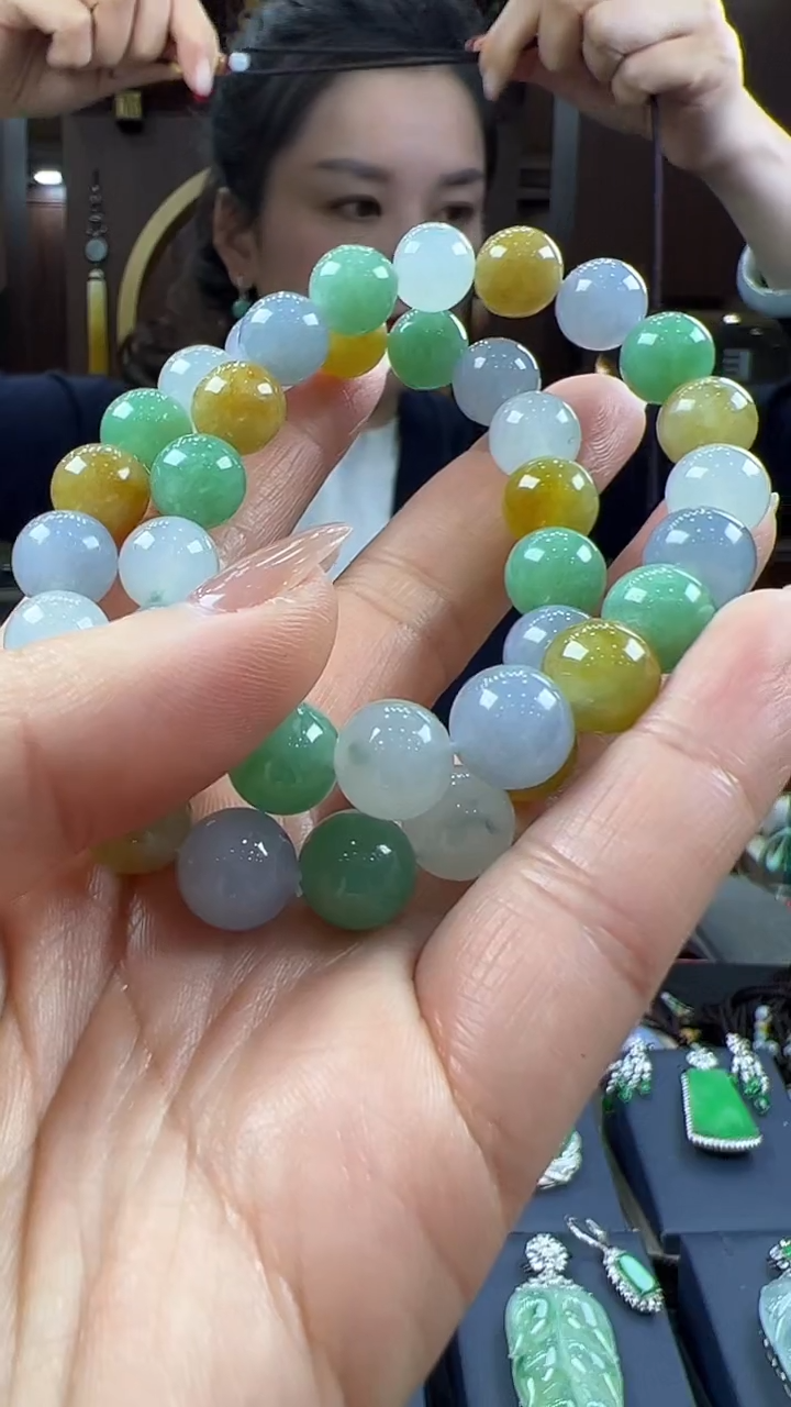 【闪购商品】翡翠挂件未镶嵌手串（多样性发其一）