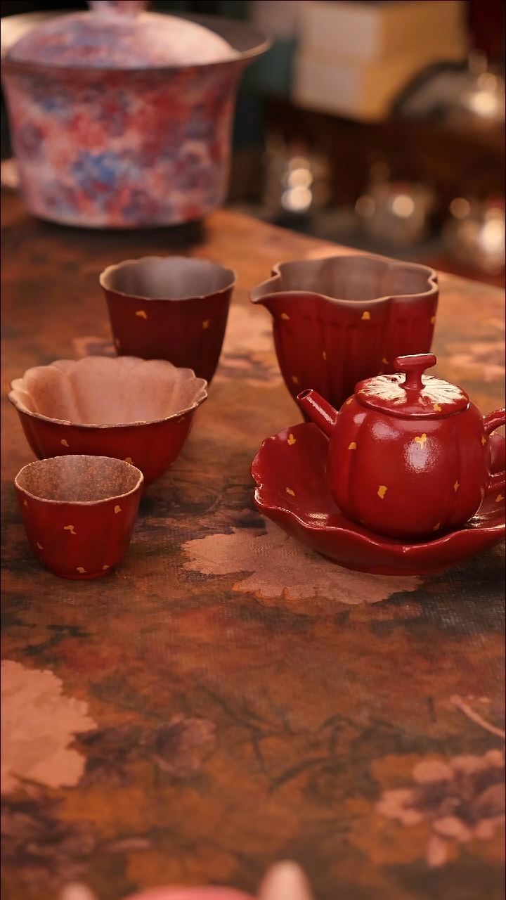 【闪购商品】陶瓷茶具（无礼盒无茶盘）@@A11467