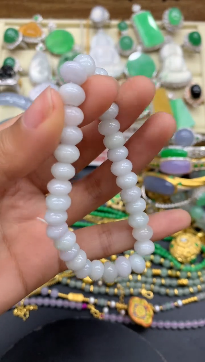 【闪购商品】翡翠手串未镶嵌34-中国好珍宝