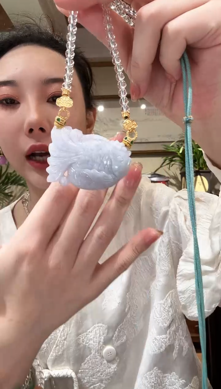 【闪购商品】翡翠颈饰未镶嵌国风