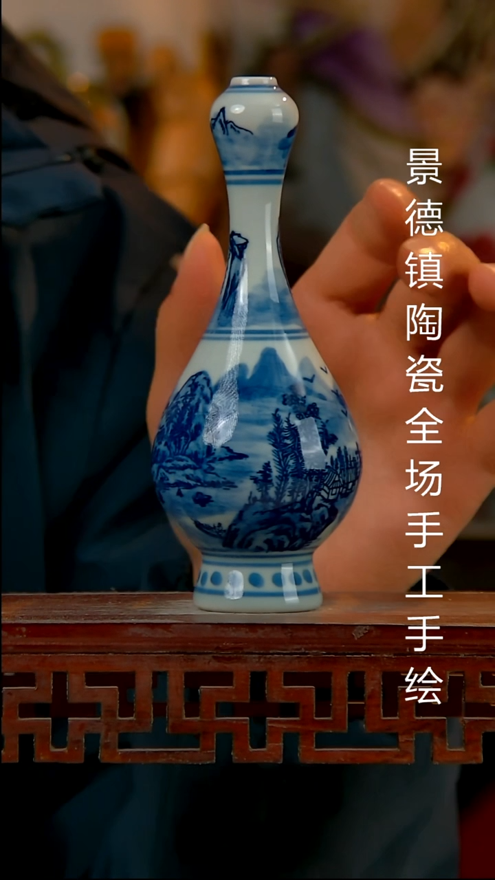 摆件陶瓷景德镇陶瓷 全场手工手绘