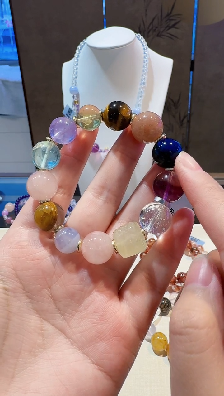 未镶嵌手链水晶 手串