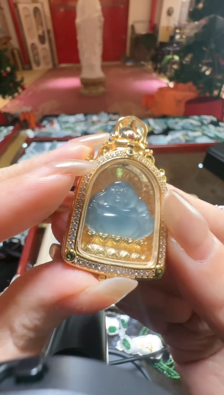 【闪购商品】翡翠吊坠(不含链)未镶嵌翡翠