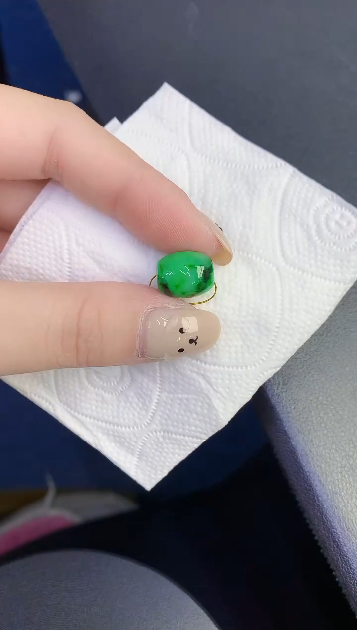 颈饰未镶嵌翡翠缅甸天然翡翠A货