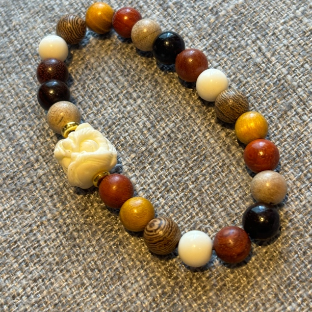 B022 多宝手串醒狮款8mm