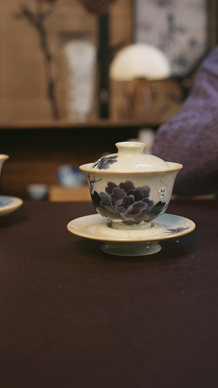 【闪购商品】景德镇陶瓷杯碗柴烧多人