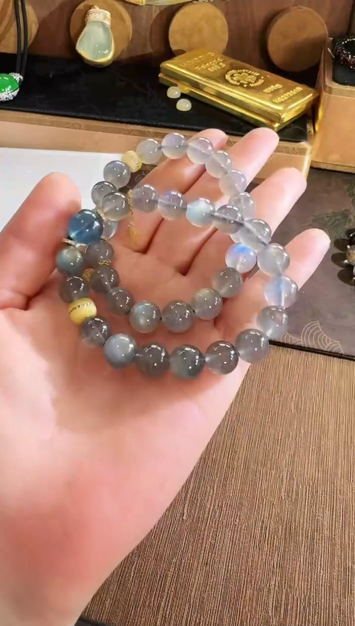 手串未镶嵌长石手串 多样性发货 发一条