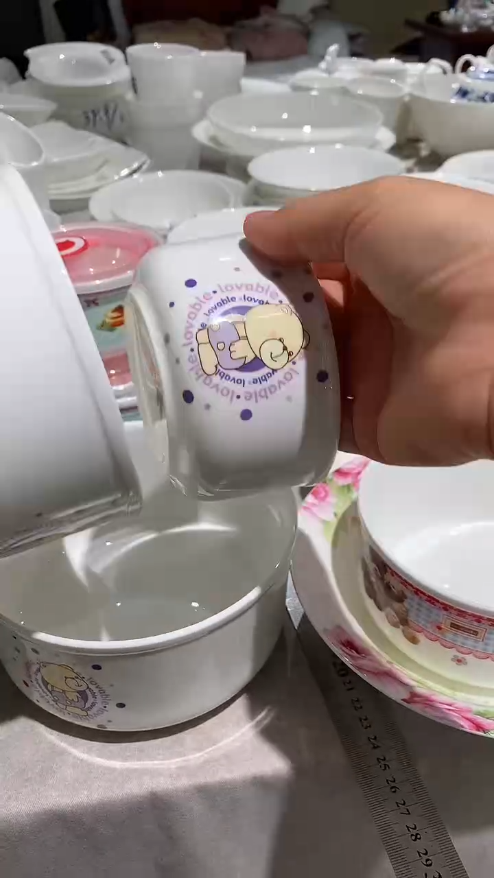 紫色小熊保鲜盒三件套