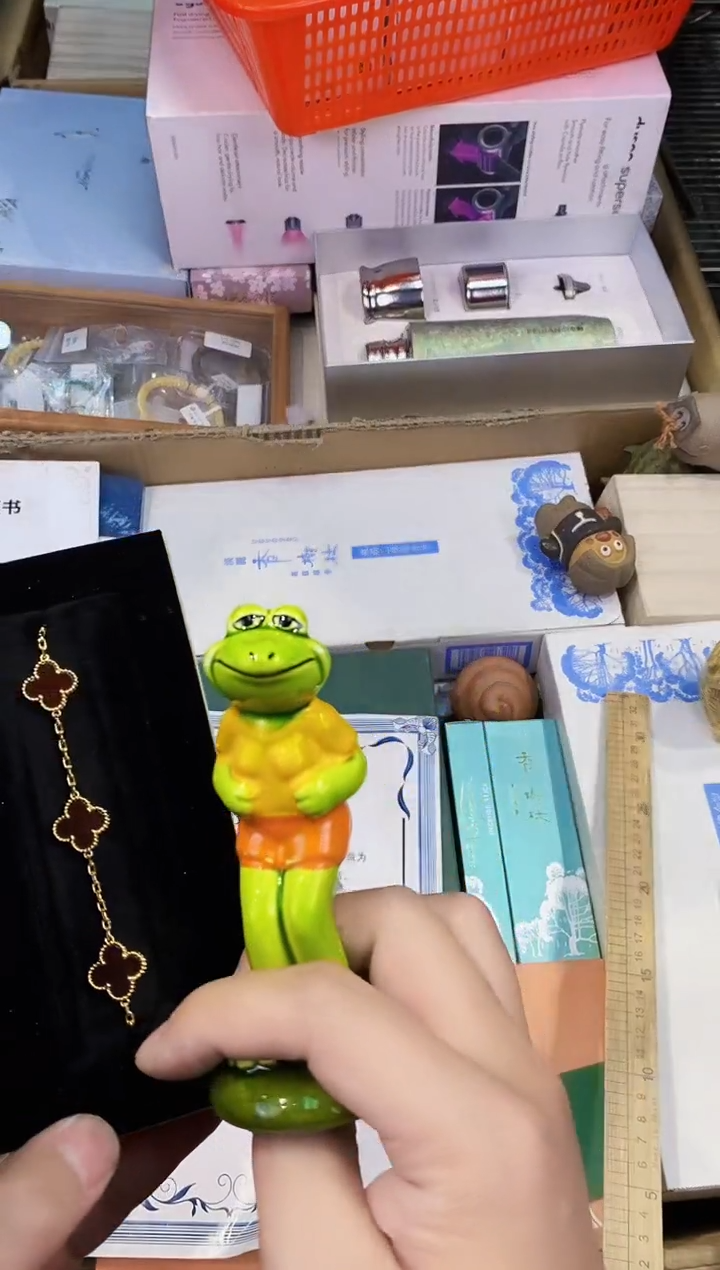 【闪购商品】瓷片四红手.都是我的大宝贝儿瓷器