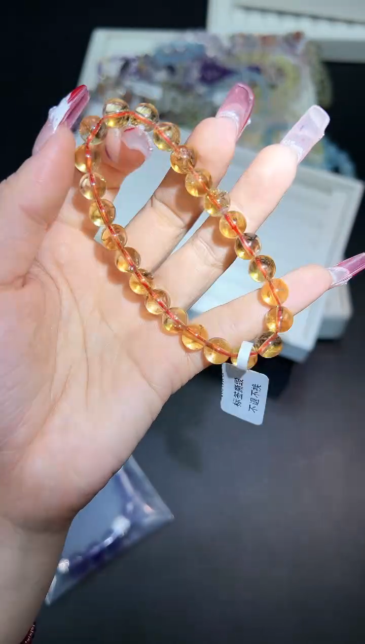 【闪购商品】水晶手串未镶嵌71b多样性发其一/1条默认微瑕