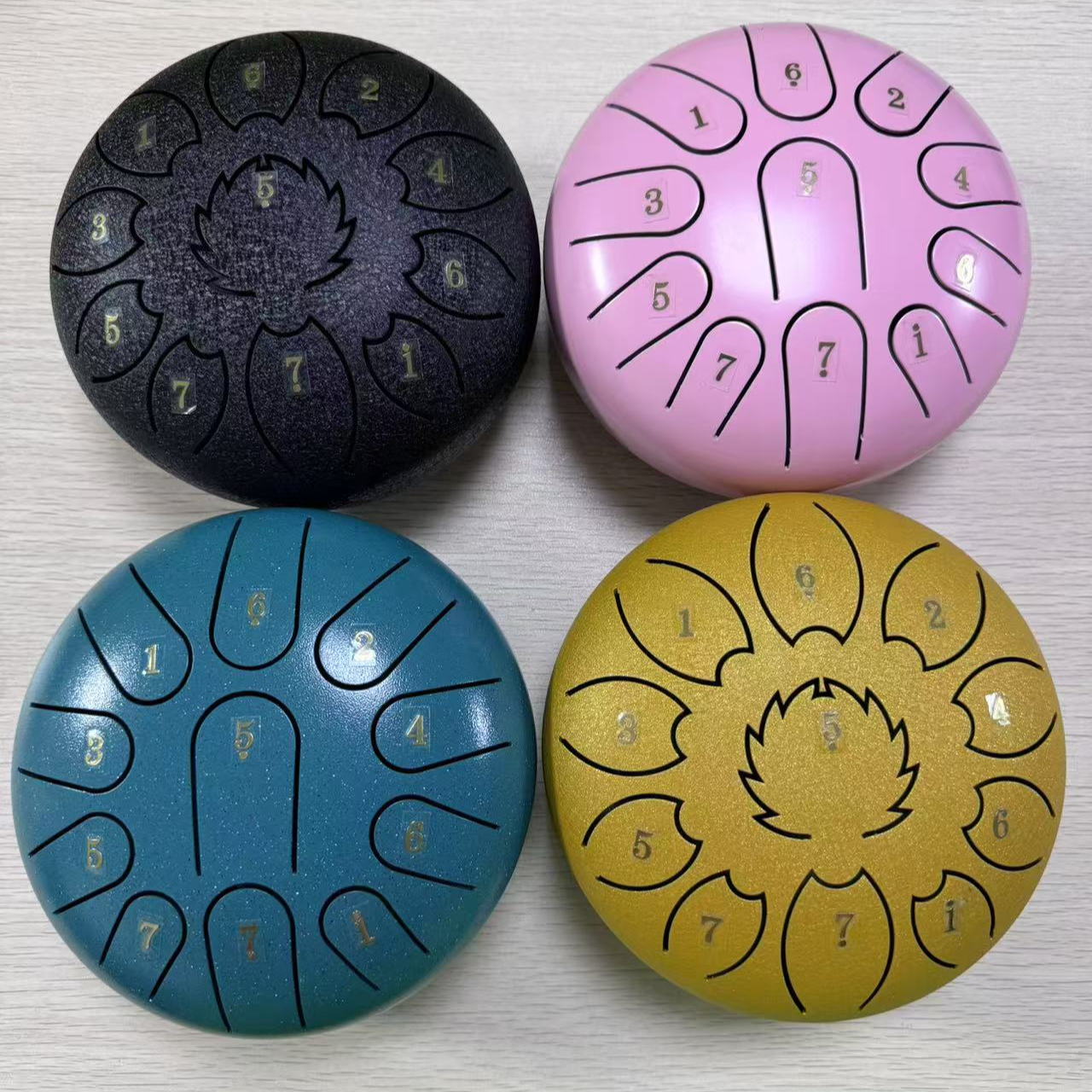 6寸11音空灵鼓钢舌鼓零基础碳钢材质初学者