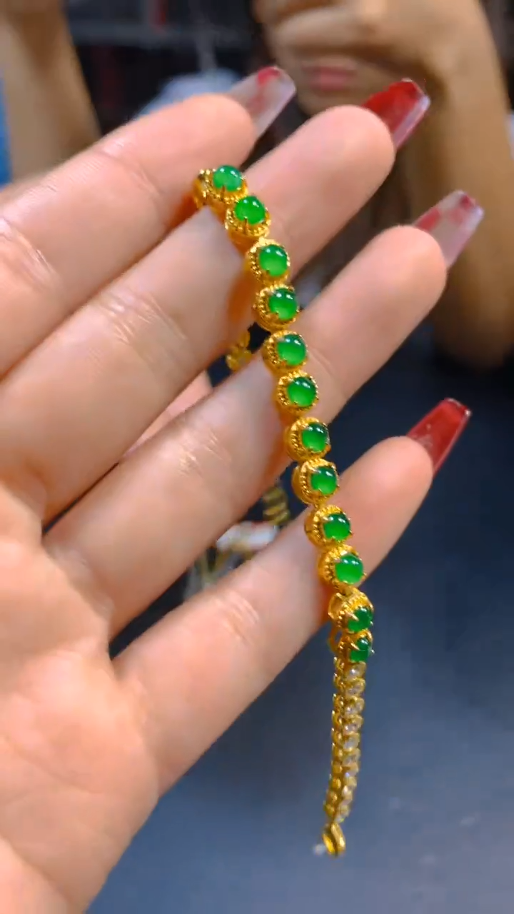 【闪购商品】翡翠手链未镶嵌0531704027多样性发一