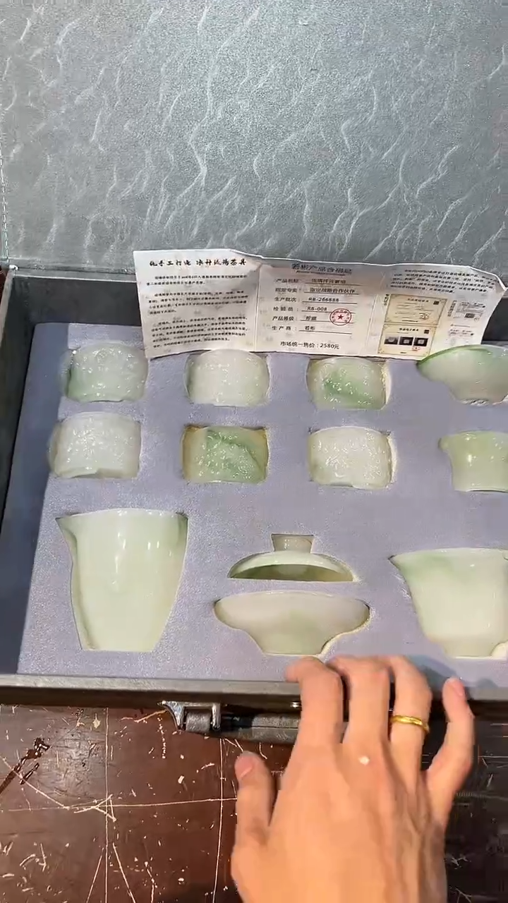 【闪购商品】清货搏赢甄选陶瓷茶具链接T079