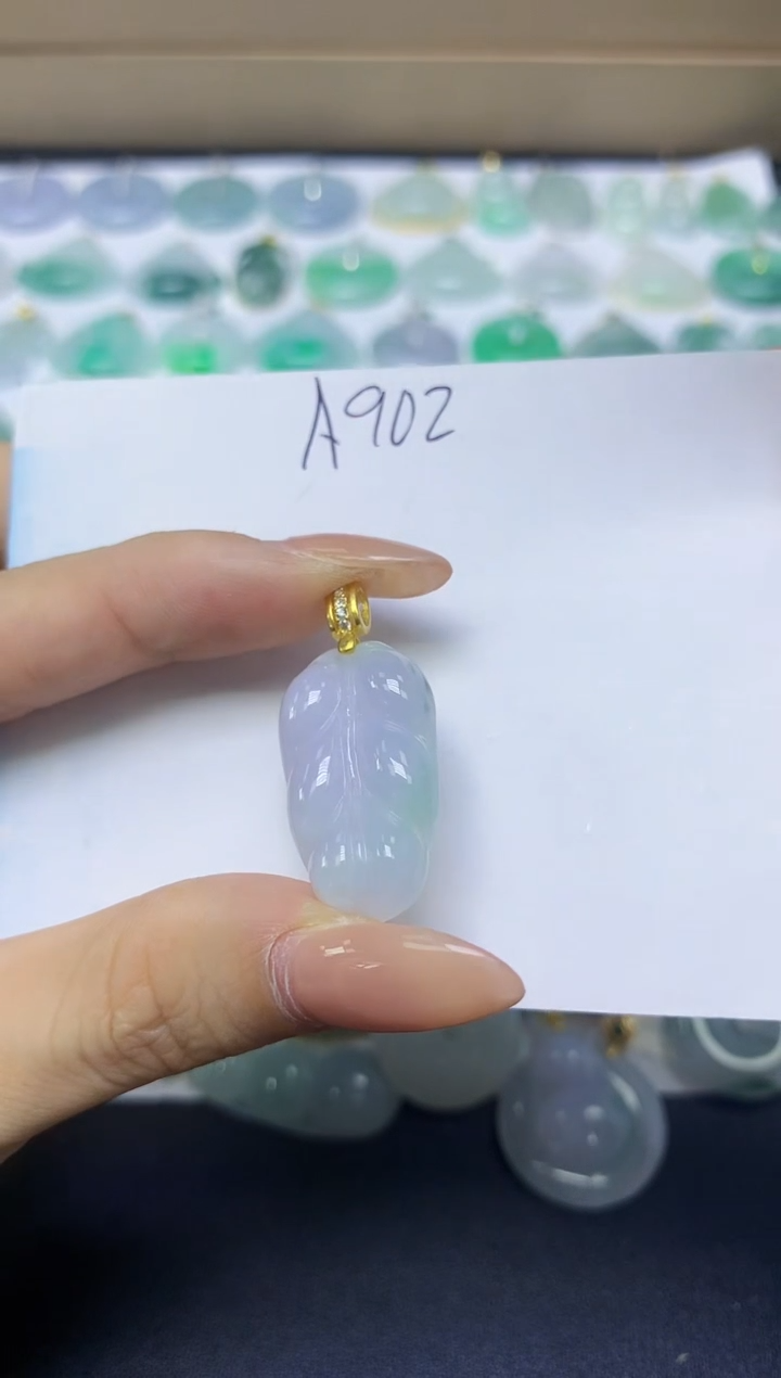 颈饰未镶嵌翡翠天然缅甸A货翡翠百元以上9元证书费自理