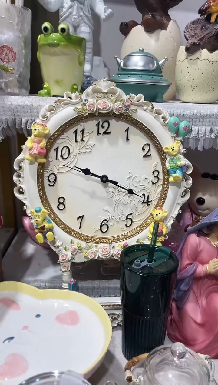 瓷片 挂钟 开播福利款，拼手速