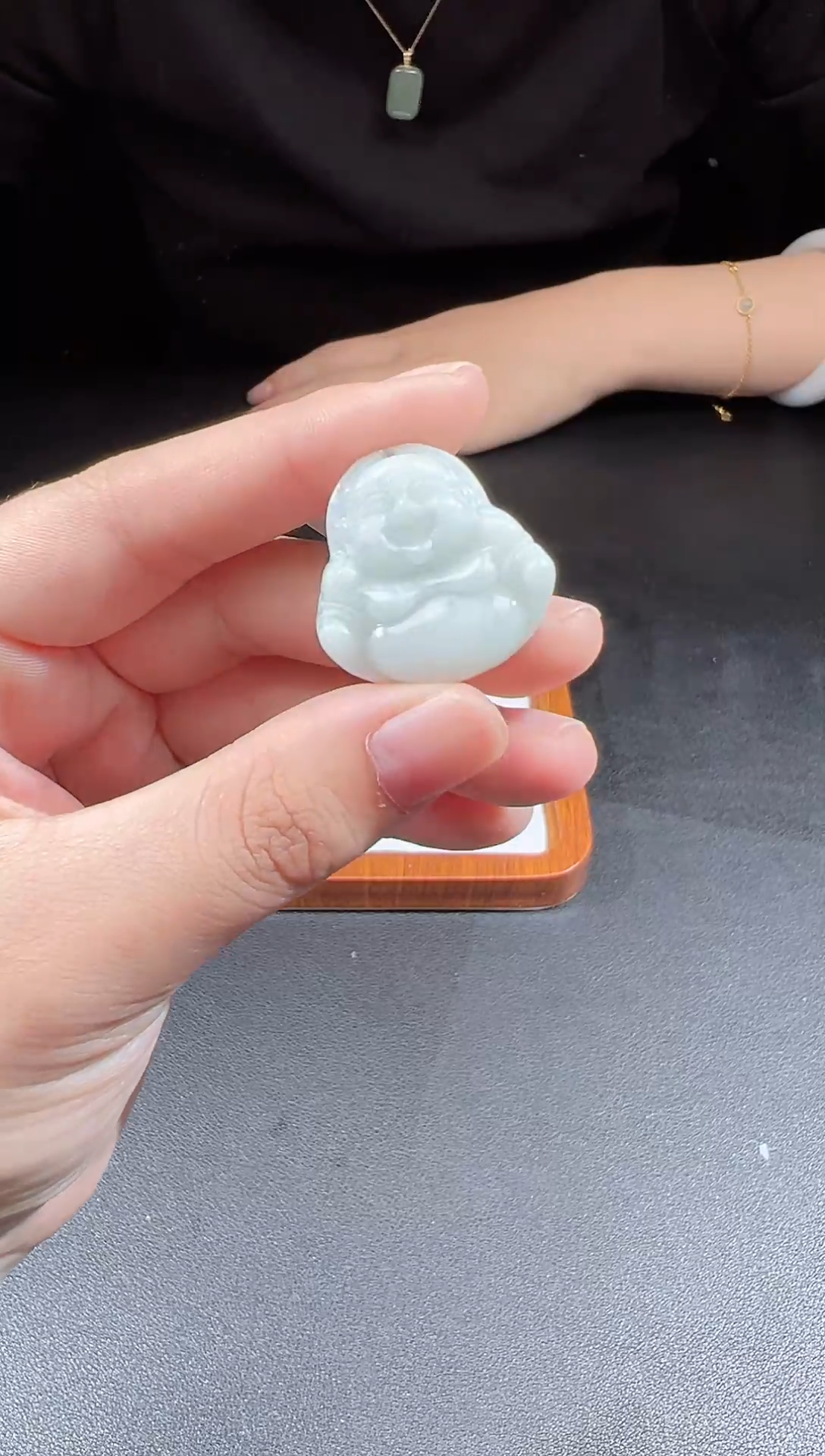 【闪购商品】翡翠颈饰未镶嵌天然A货翡翠（多样性发）佛公11035